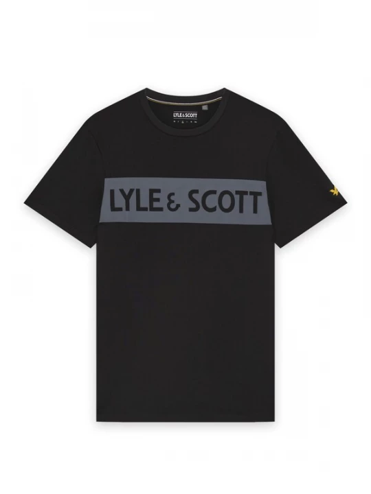 Foto van product Lyle & Scott Shirt rookgrijs / zwart