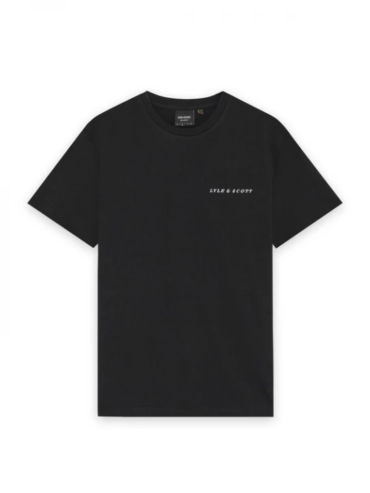 Foto van product Lyle & Scott Shirt 'Script' zwart