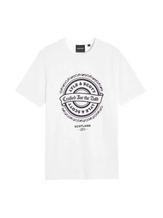 Foto van product Lyle & Scott Shirt zwart / wit