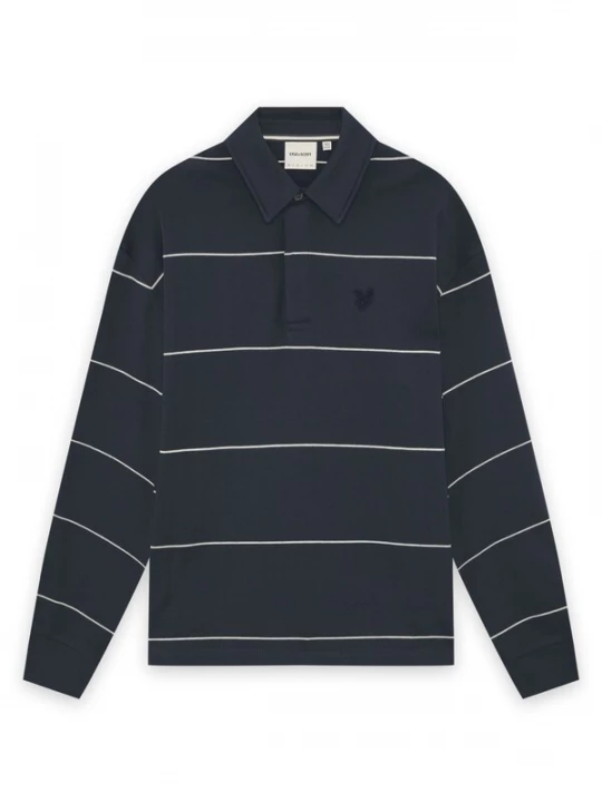 Foto van product Lyle & Scott Sweatshirt antraciet / lichtgrijs