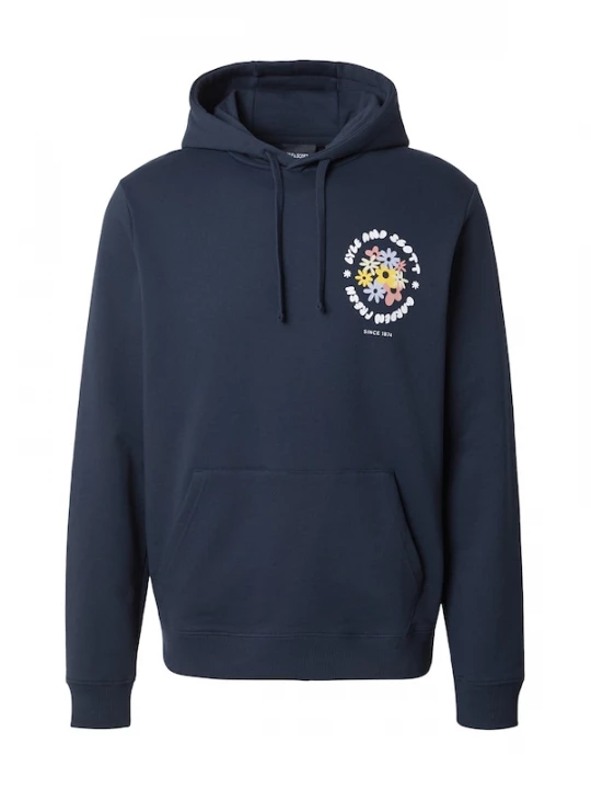 Foto van product Lyle & Scott Sweatshirt navy / lichtblauw / geel / wit