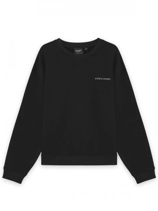 Foto van product Lyle & Scott Sweatshirt zwart / wit