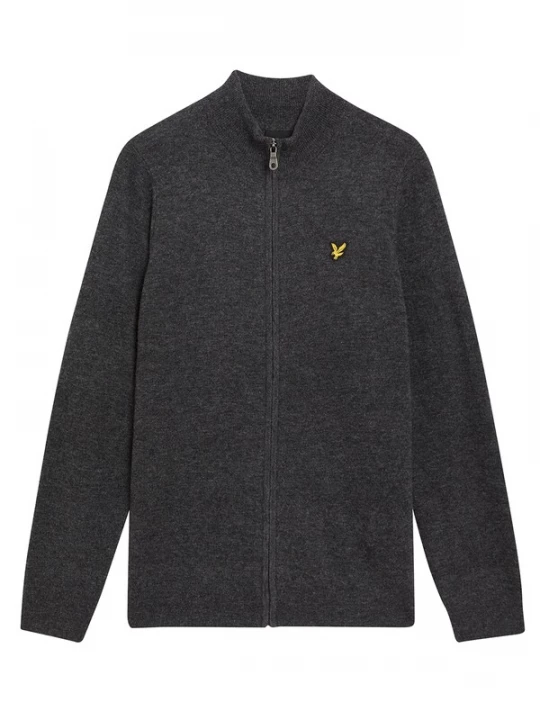 Foto van product Lyle & Scott Sweatvest antraciet