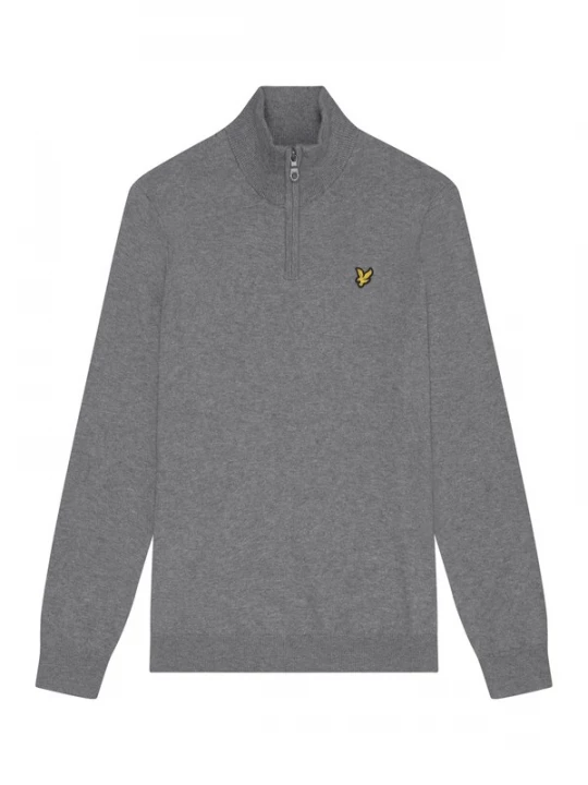 Foto van product Lyle & Scott Trui grijs gemêleerd