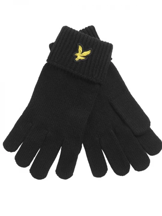 Foto van product Lyle & Scott Vingerhandschoenen geel / zwart