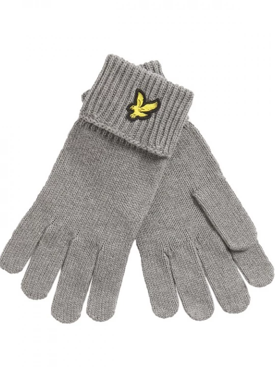 Foto van product Lyle & Scott Vingerhandschoenen grijs