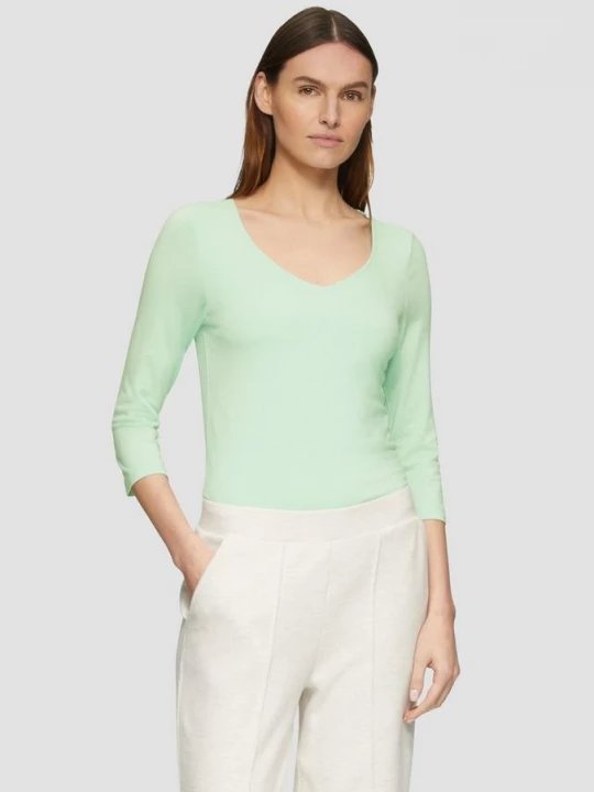Foto van product Lyocell T-shirt in een slanke pasvorm met 3 / 4-mouwen s.Oliver