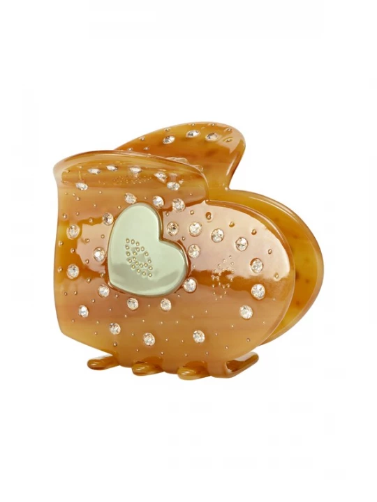 Foto van product Maanesten Haarsieraden 'NAYELI' bruin / pastelgroen