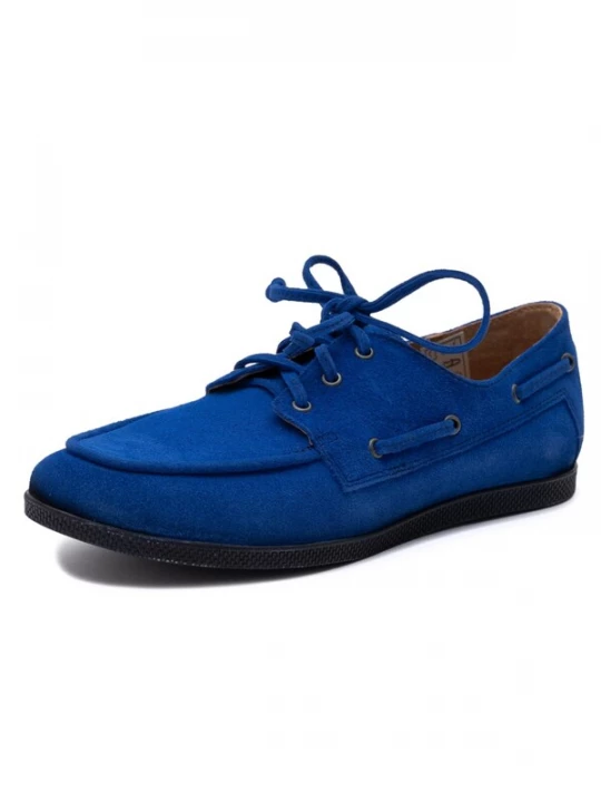 Foto van product Maciejka Veterschoen navy
