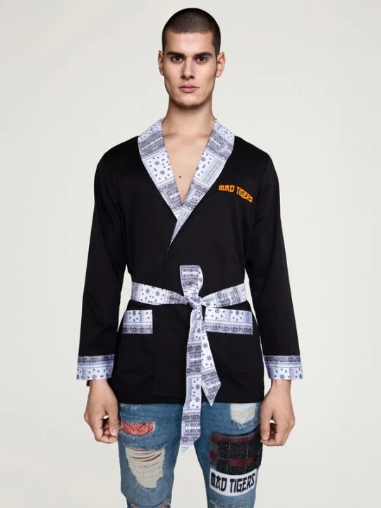 Foto van product MAD TIGERS Shirt 'WILD TIGERS' zwart