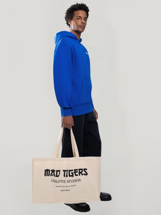 Foto van product MAD TIGERS Shopper lichtbeige
