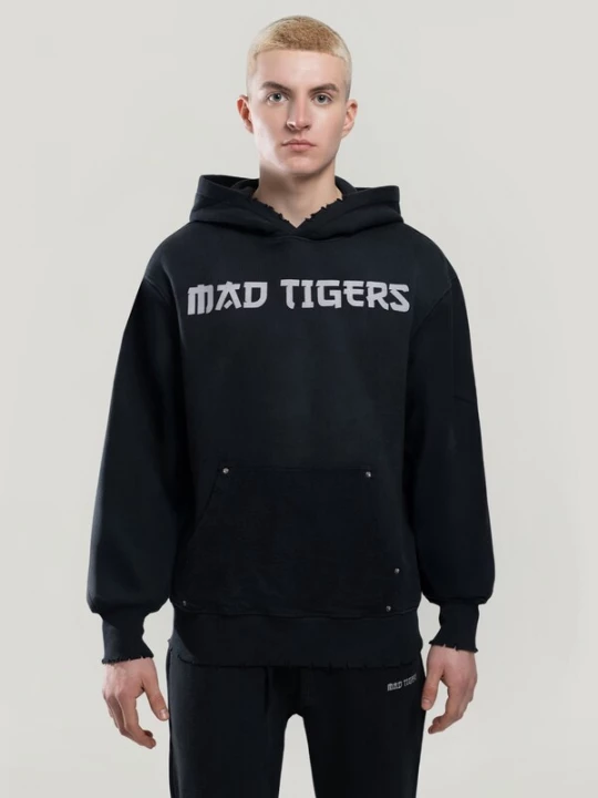 Foto van product MAD TIGERS Sweatshirt 'Vintage' zwart