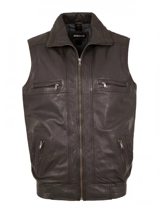 Foto van product MADDOX Bodywarmer 'Andi' donkerbruin