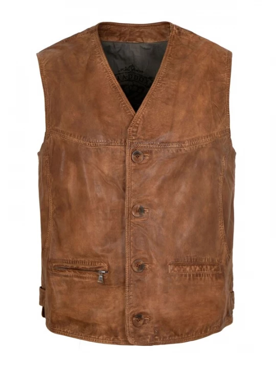 Foto van product MADDOX Bodywarmer 'Georgio' cognac