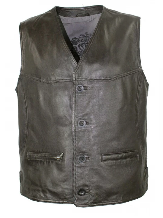 Foto van product MADDOX Bodywarmer 'Georgio' donkerbruin