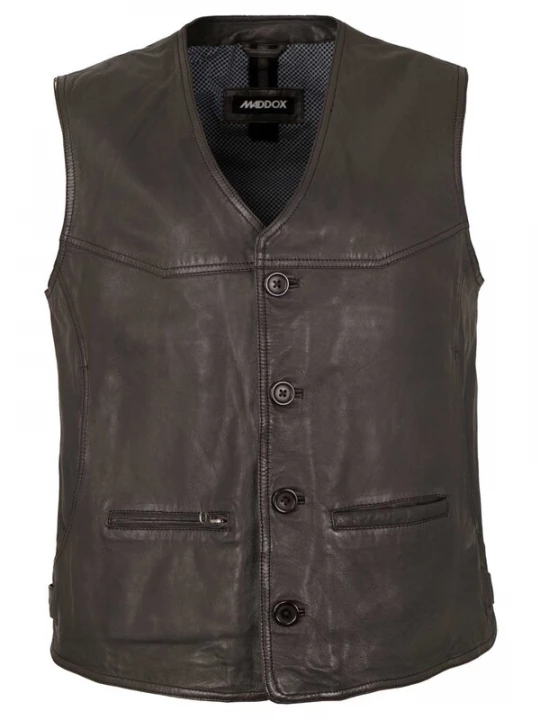 Foto van product MADDOX Bodywarmer 'Georgio' donkerbruin