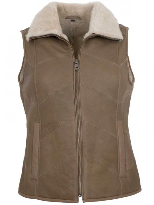 Foto van product MADDOX Bodywarmer 'Mariel' beige