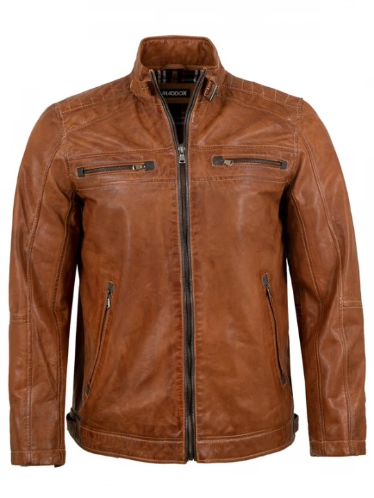 Foto van product MADDOX Tussenjas 'Nathan' cognac