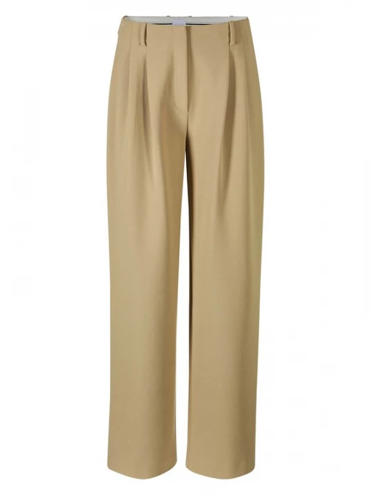 Foto van product MADELEINE Bandplooibroek beige
