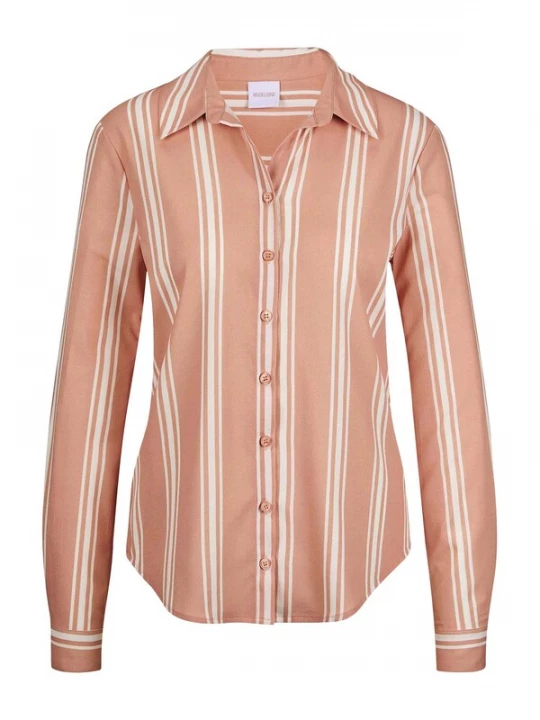 Foto van product MADELEINE Blouse abrikoos / poederroze