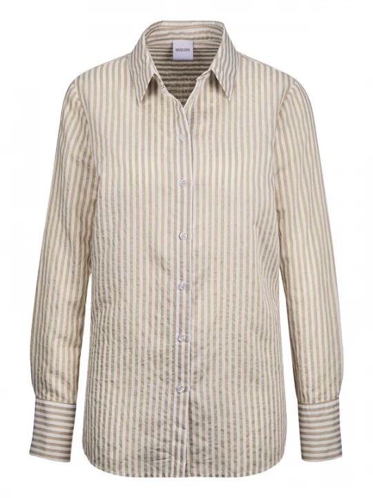 Foto van product MADELEINE Blouse cappuccino / parelwit