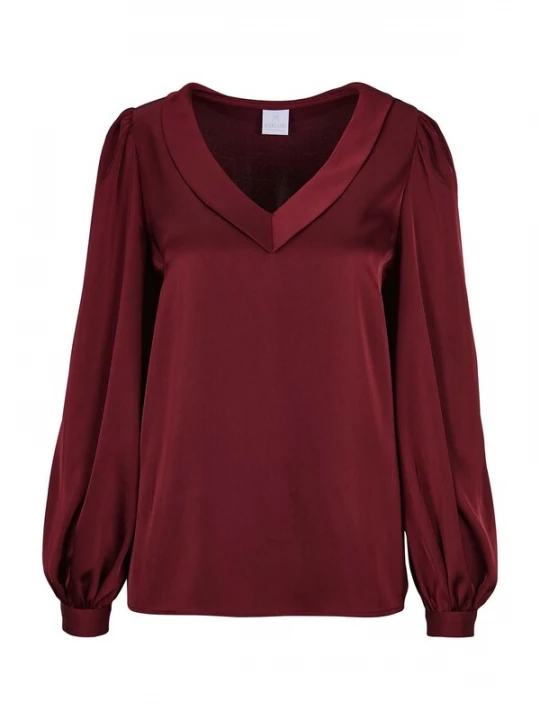 Foto van product MADELEINE Blouse donkerrood