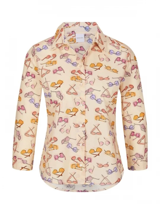 Foto van product MADELEINE Blouse gemengde kleuren / pasteloranje
