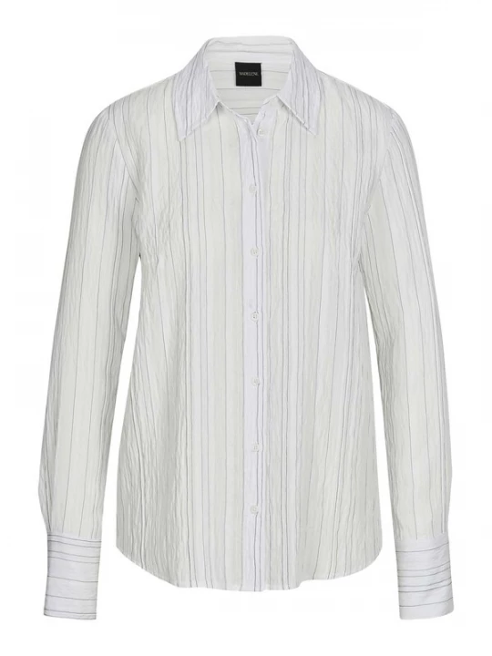 Foto van product MADELEINE Blouse grafiet / mintgroen / wit