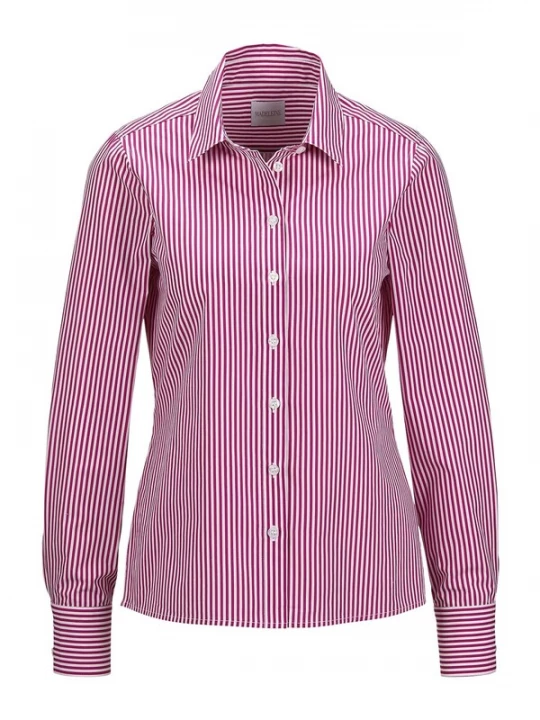 Foto van product MADELEINE Blouse magenta / wit