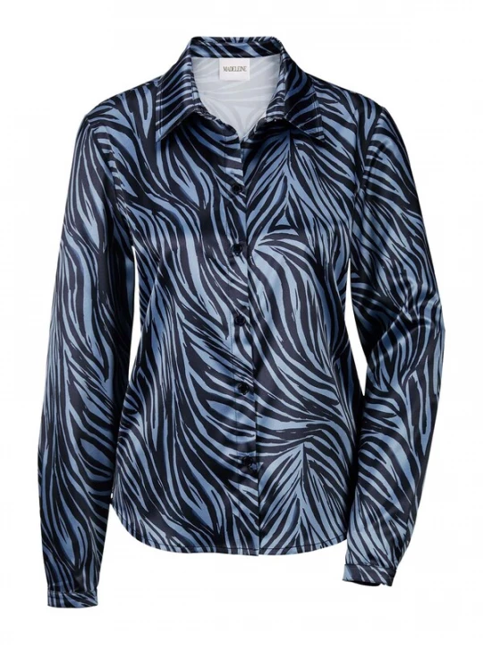 Foto van product MADELEINE Blouse marine / smoky blue / duifblauw