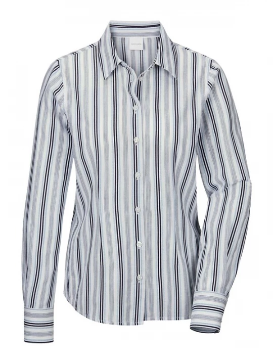 Foto van product MADELEINE Blouse navy / lichtblauw / wolwit