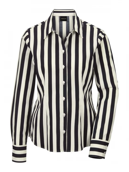 Foto van product MADELEINE Blouse zwart / wit