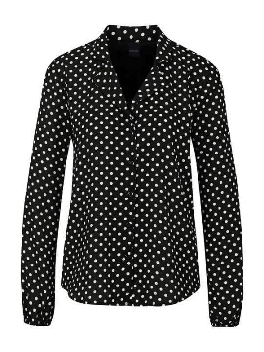 Foto van product MADELEINE Blouse zwart / wit