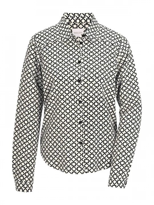 Foto van product MADELEINE Blouse zwart / wit