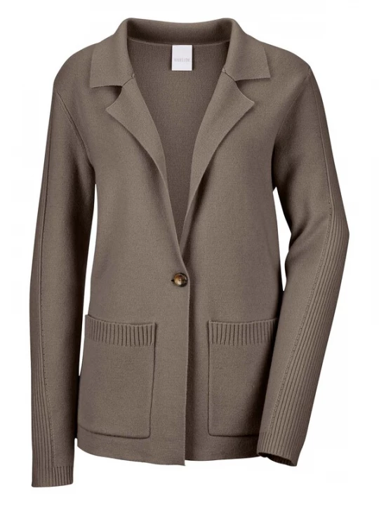 Foto van product MADELEINE Gebreid vest bruin