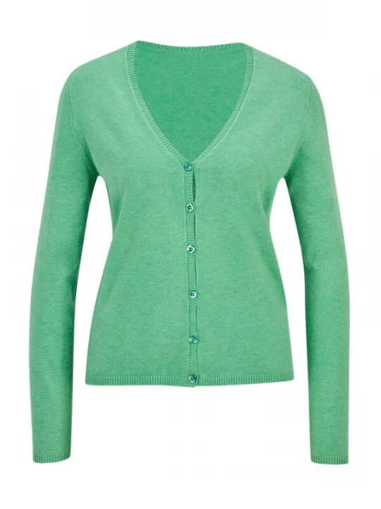 Foto van product MADELEINE Gebreid vest groen
