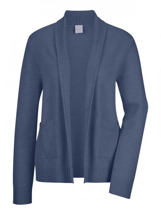 Foto van product MADELEINE Gebreid vest smoky blue