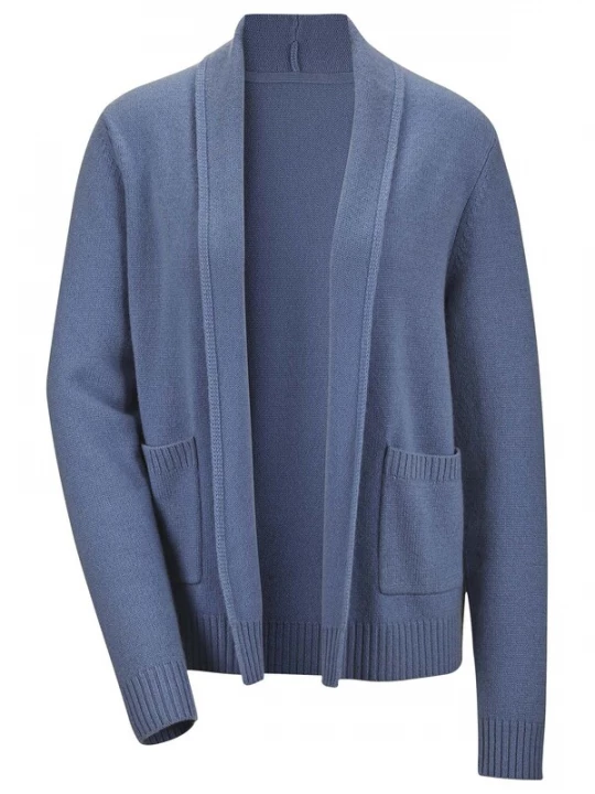 Foto van product MADELEINE Gebreid vest smoky blue