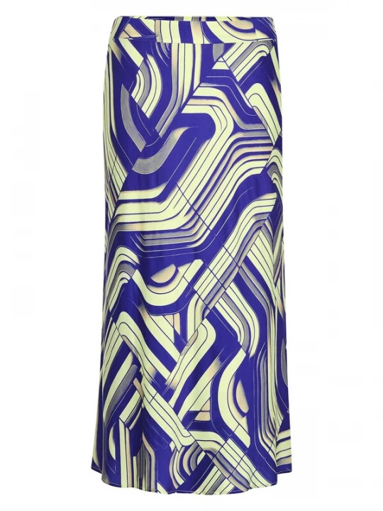 Foto van product MADELEINE Rok blauw / geel