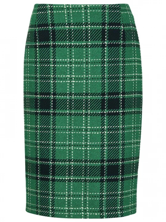 Foto van product MADELEINE Rok groen / zwart / wit