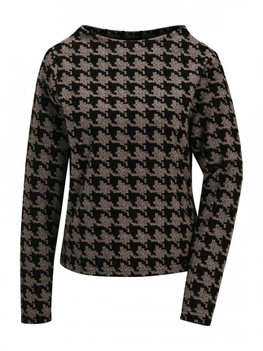 Foto van product MADELEINE Shirt taupe / zwart