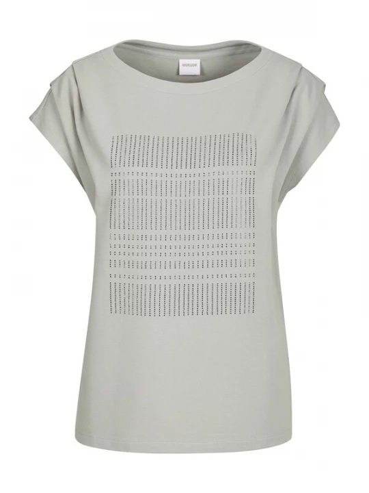 Foto van product MADELEINE Shirt zilvergrijs / zwart