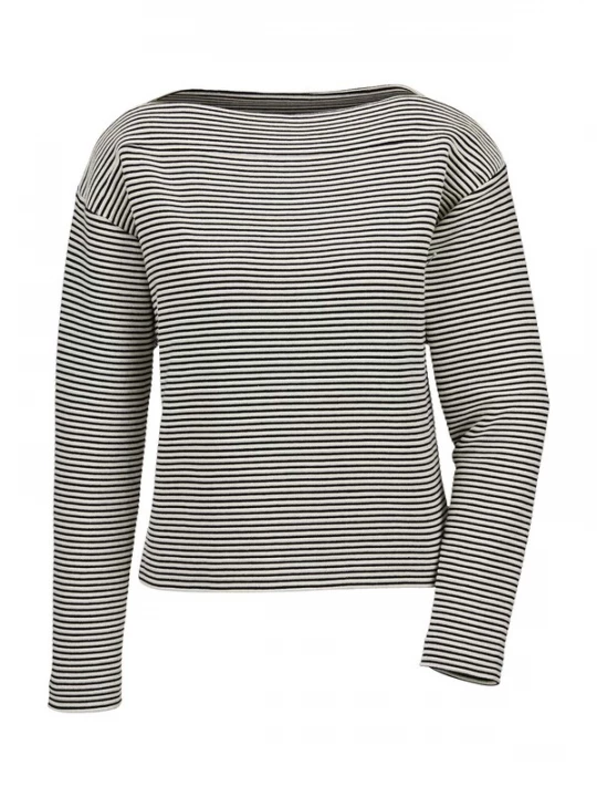 Foto van product MADELEINE Sweatshirt zwart / wolwit