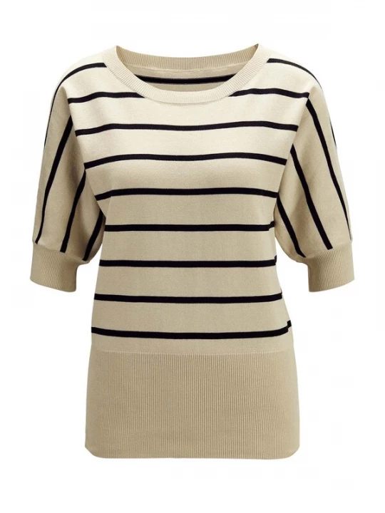Foto van product MADELEINE Trui beige / zwart