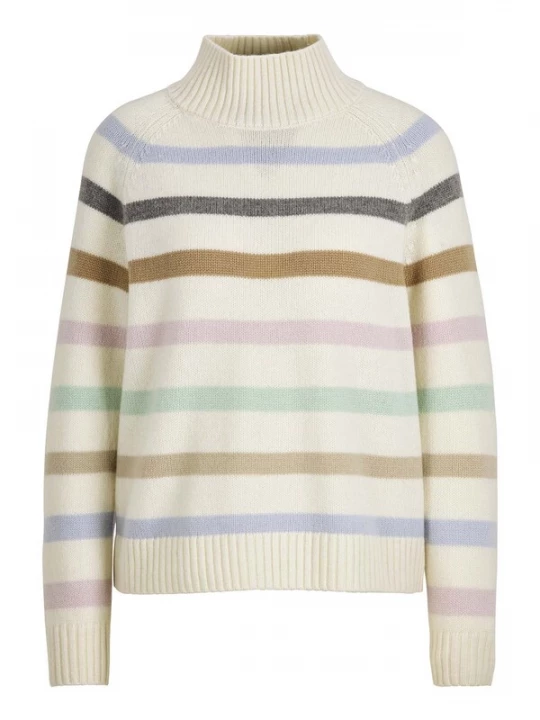 Foto van product MADELEINE Trui blauw / groen / rosa / wolwit
