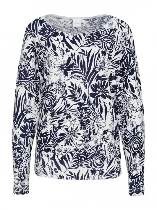 Foto van product MADELEINE Trui donkerblauw / wit