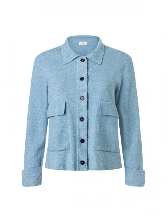 Foto van product MAERZ Muenchen Gebreid vest ' 213900 ' blauw