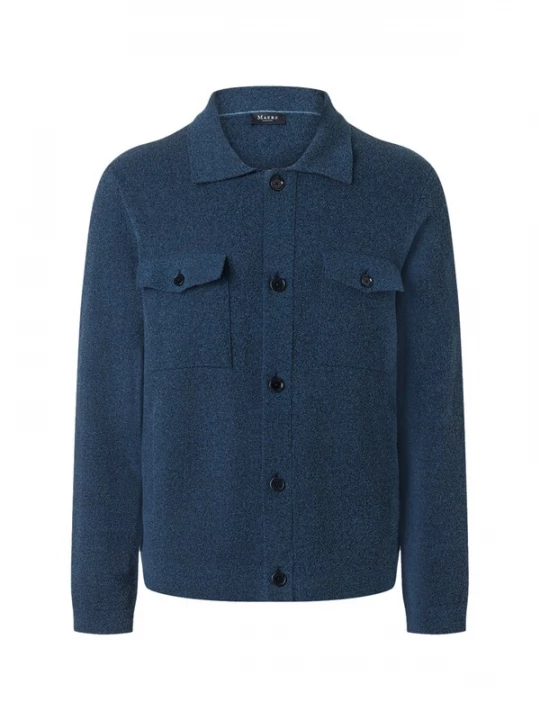 Foto van product MAERZ Muenchen Gebreid vest ' 544000 ' blauw