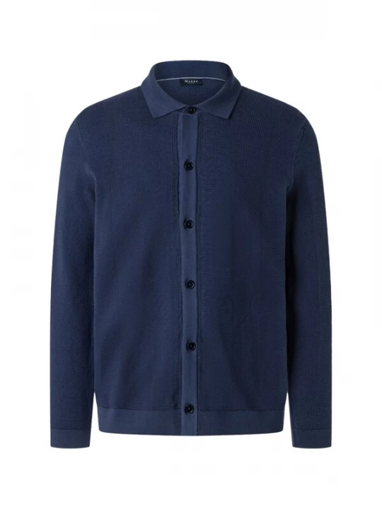 Foto van product MAERZ Muenchen Gebreid vest ' 550201 ' blauw
