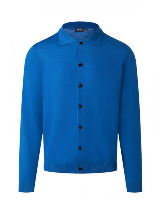 Foto van product MAERZ Muenchen Gebreid vest blauw